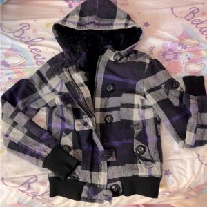 Fox brand jacket with hood